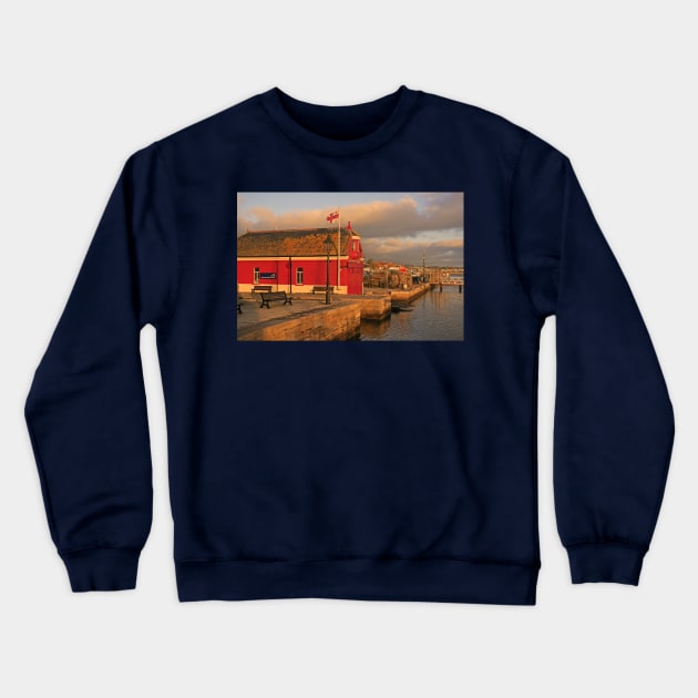 Old Lifeboat Station, Poole, November 2022 Crewneck Sweatshirt by RedHillDigital